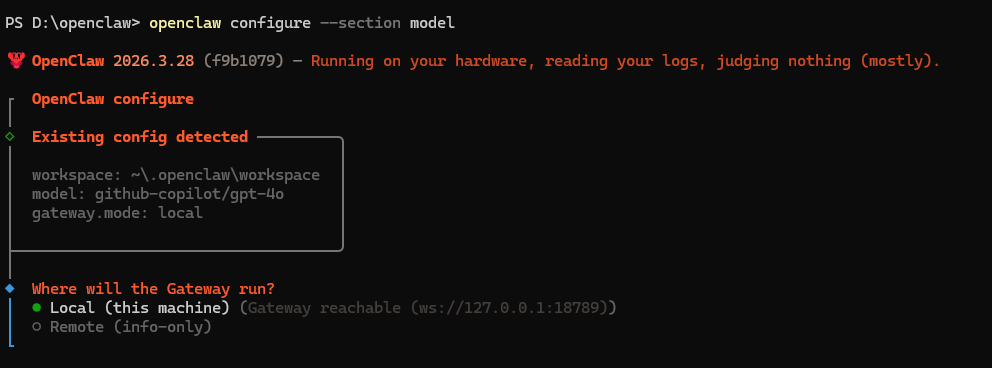 为了不被淘汰，我迈出了第一步，在本地安装OpenClaw（小龙虾） 双模型（Copilot + 智谱）